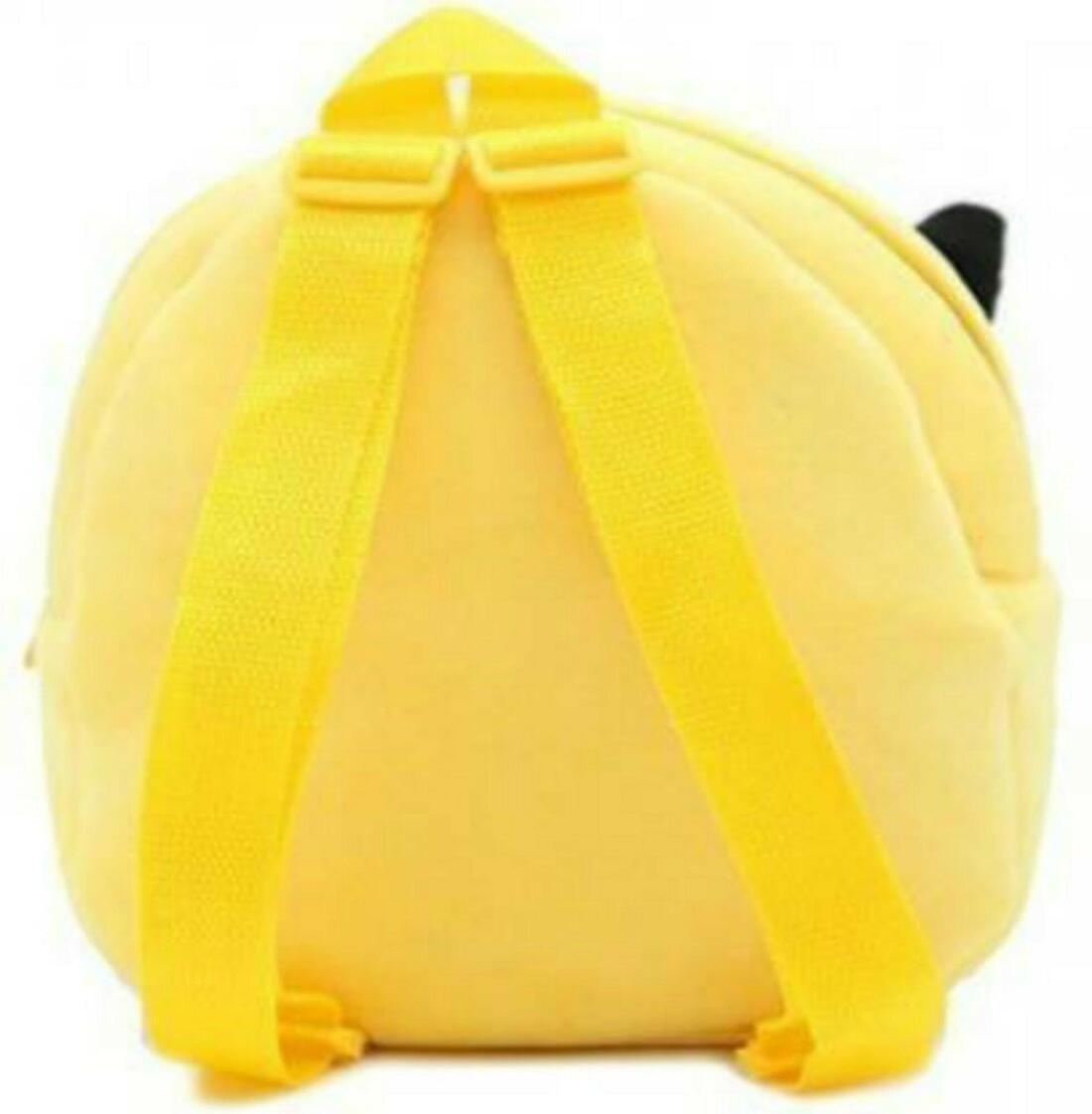 Pikachu Soft Material Cartoon Backpack - School Bag for Kids and Toddlers view 2
