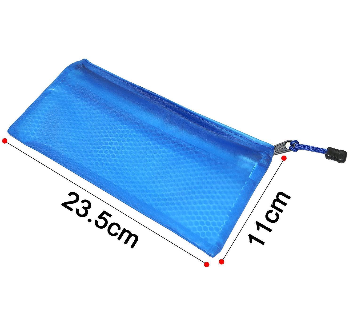 Zippered Pencil Pen Stationary Case, Document Holder Bag, Cheque Book Holder Bag (Set of 5 piece) view 2