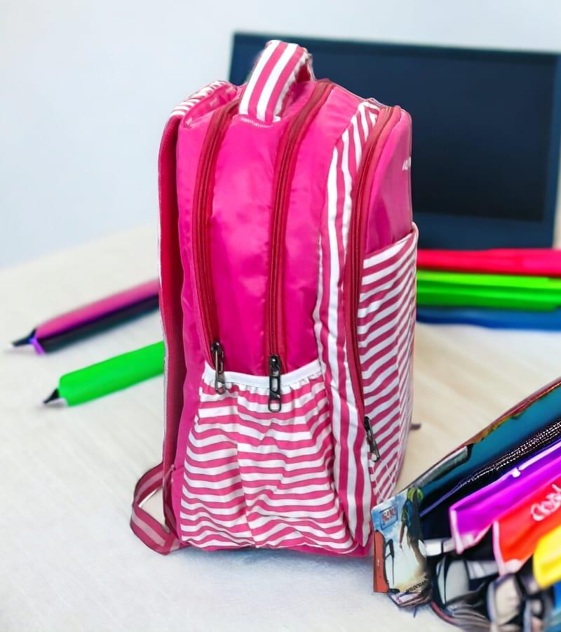 WILDCRAFT Premium Quality Backpack 30L with 3 compartments – School Bags for Students/Adults (Pink) view 3