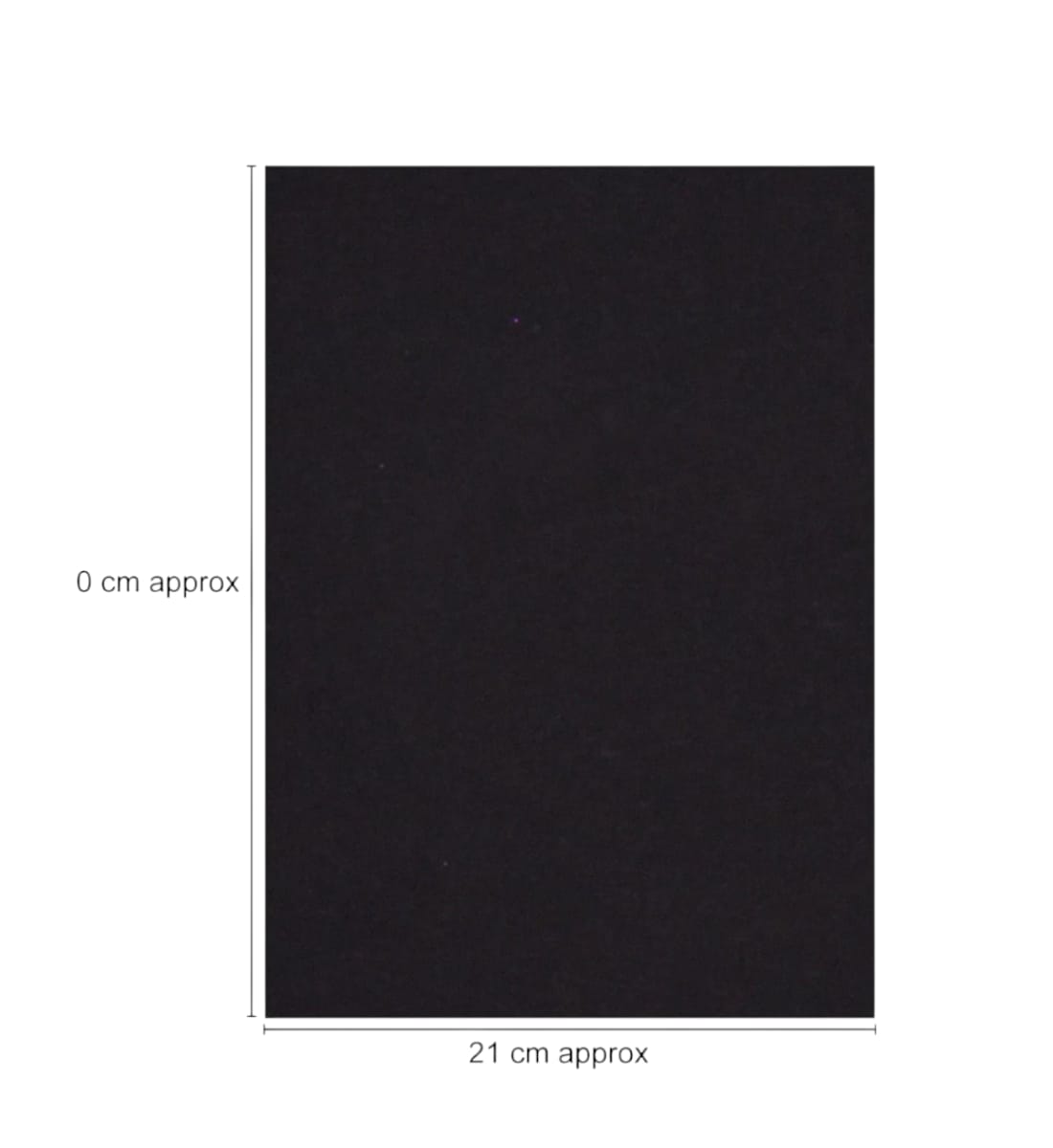Art Villa A4 Colour Sheets – Black, Pack of 20 | 75-95 GSM Smooth Multiuse Paper for Art, Craft & School Projects view 2