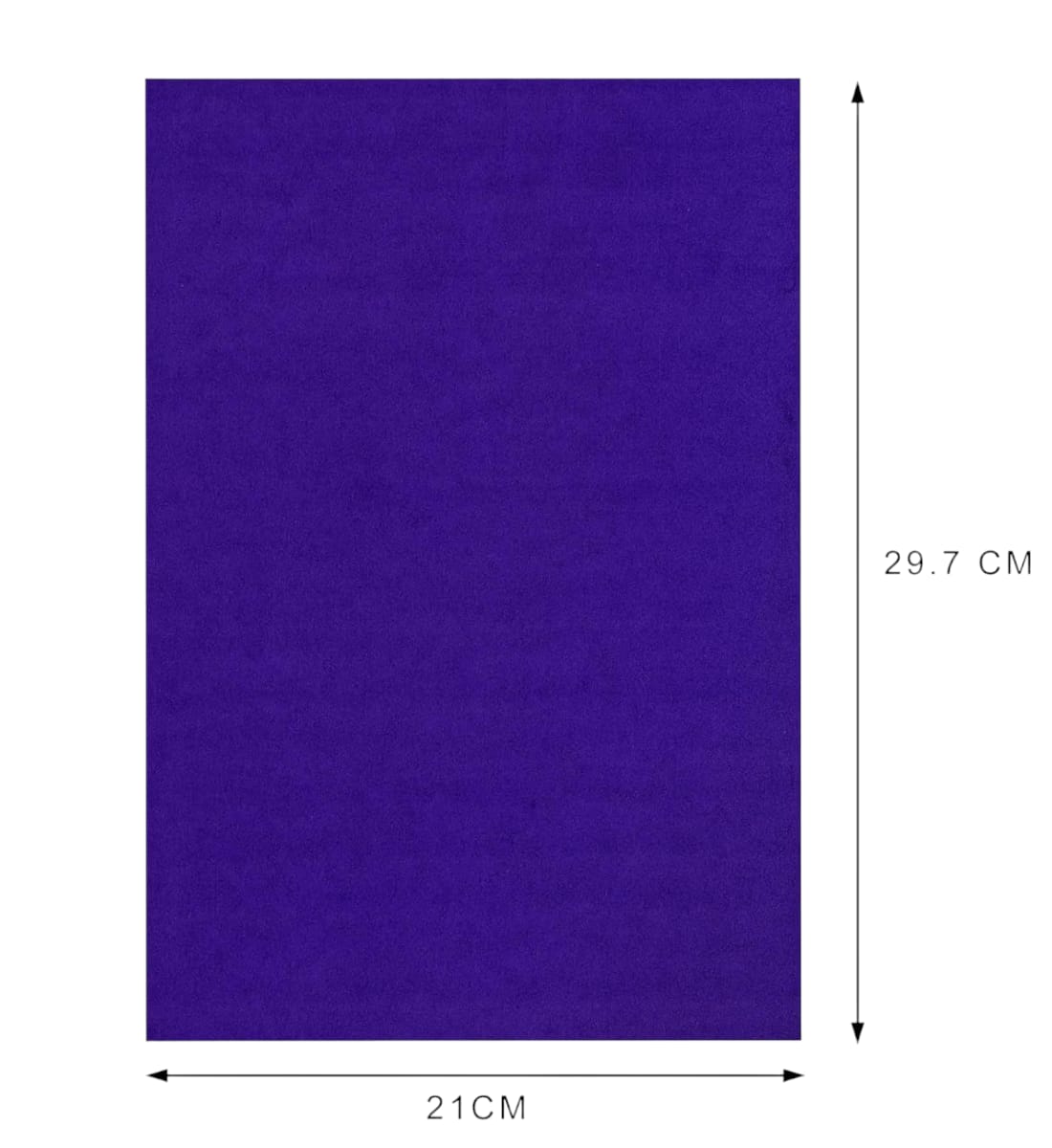 Art Villa A4 Colour Sheets – Blue, Pack of 20 | 75-95 GSM Smooth Multiuse Paper for Art, Craft & School Projects view 2