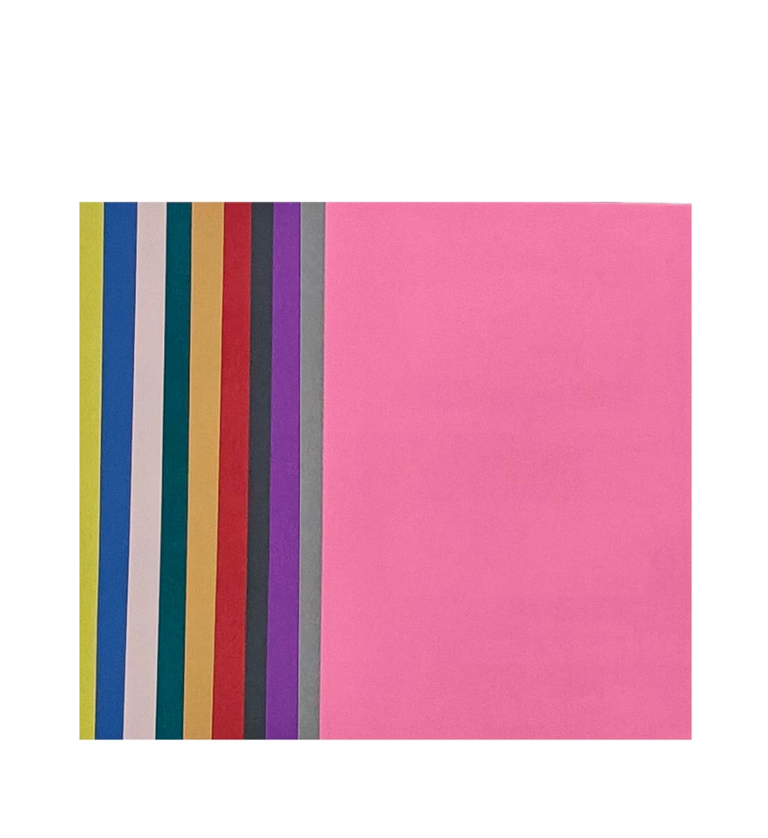 Art Villa A4 Colour Sheets – Multicolor, Pack of 20 | 75-95 GSM Smooth Multiuse Paper for Art, Craft & School Projects view 2