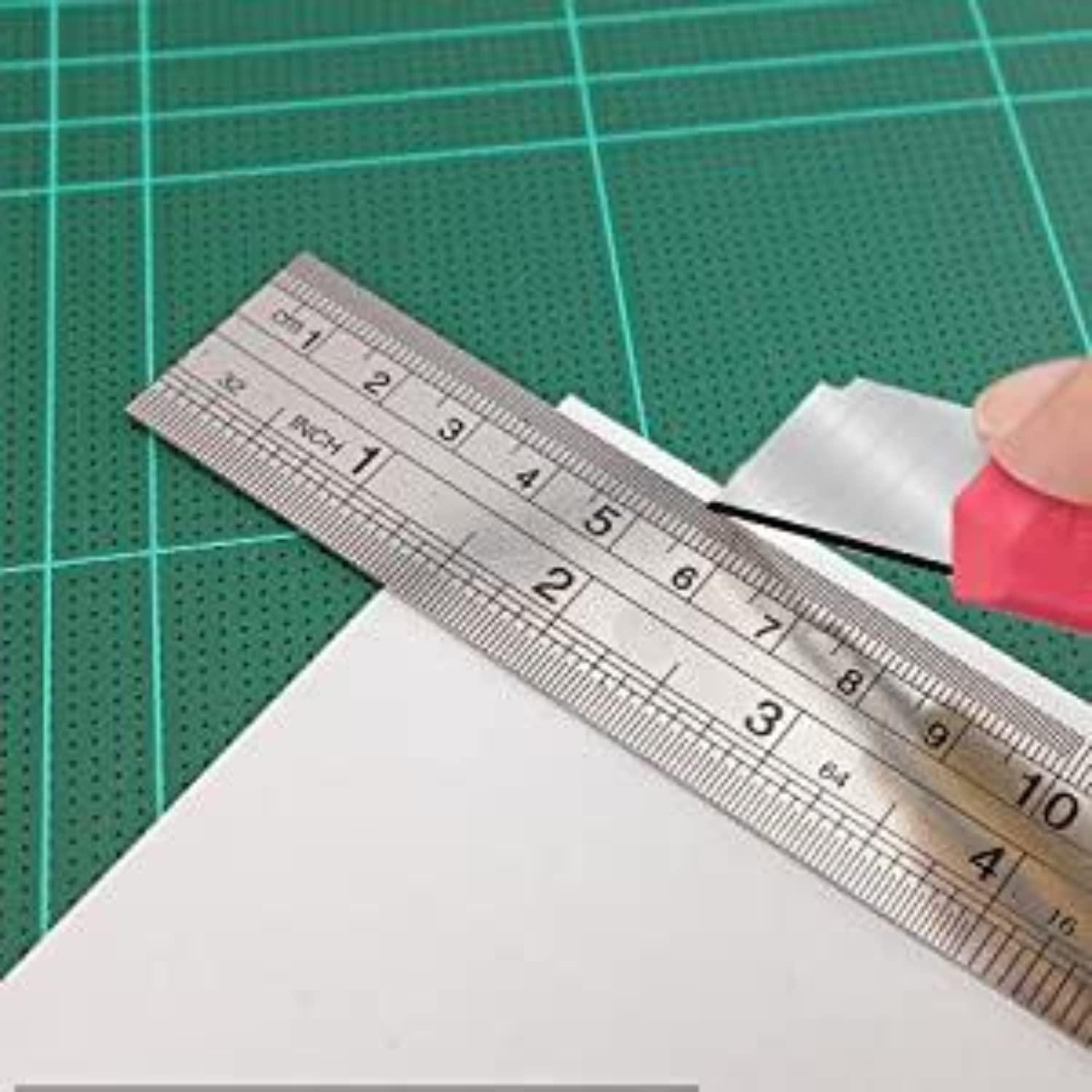 Ajanta 18mm Paper Cutter Utility Knife Retractable (Pack of 1), Cutter for craft, Compact For Carving and Paper Cutting view 2