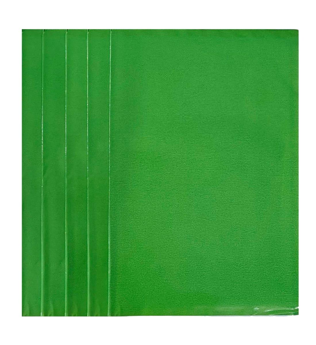 Laminated Green Book Cover | School Book Cover – Waterproof & Durable Ready-to-Use Notebook Covers (20 Pcs, 35x48 cm) view 3