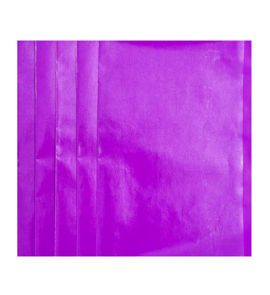 Laminated Purple Book Cover | School Book Cover – Waterproof & Durable Ready-to-Use Notebook Covers (20 Pcs, 35x48 cm) view 4