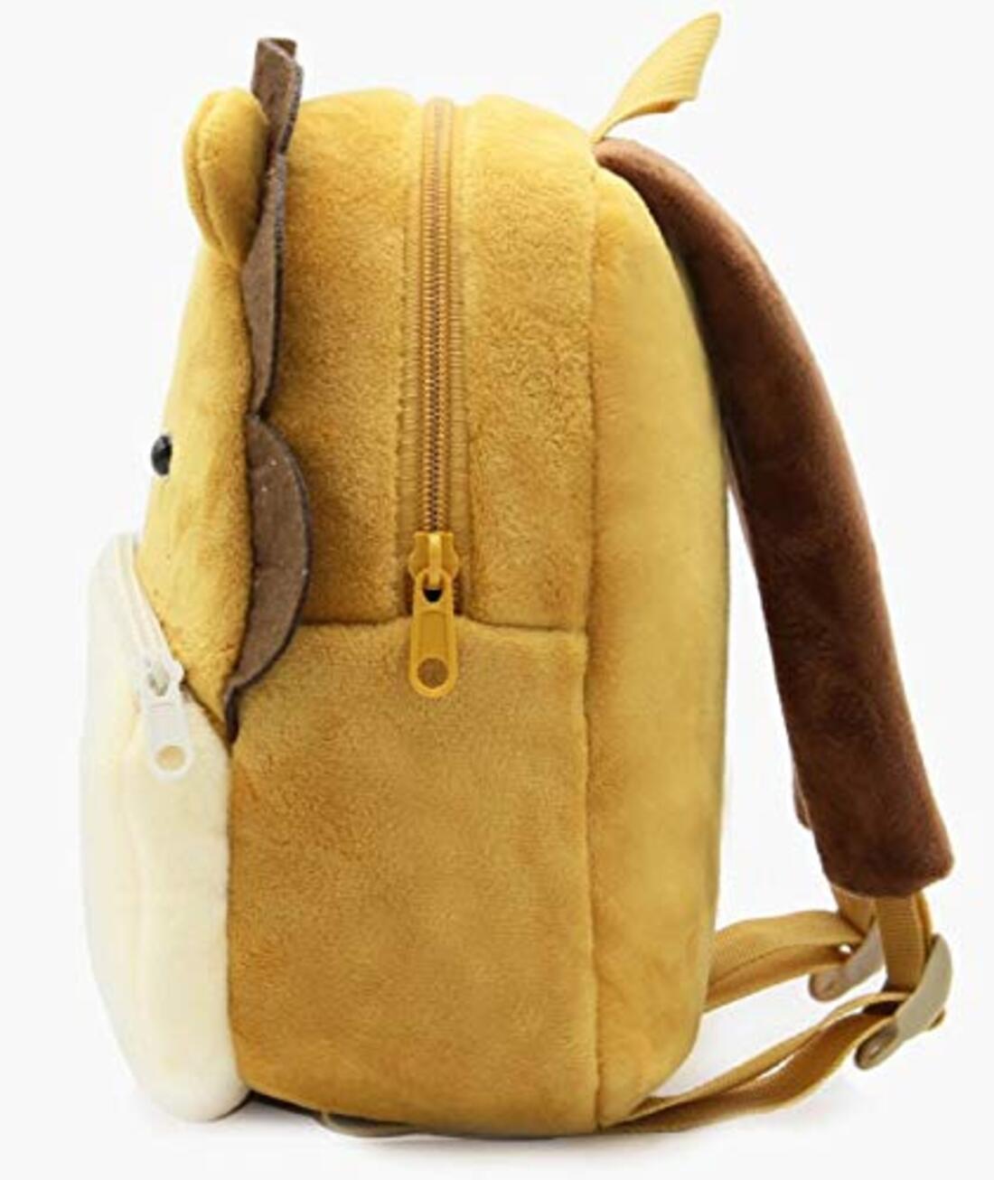 Lion Soft Material Cartoon Backpack - School Bag for Kids and Toddlers view 3