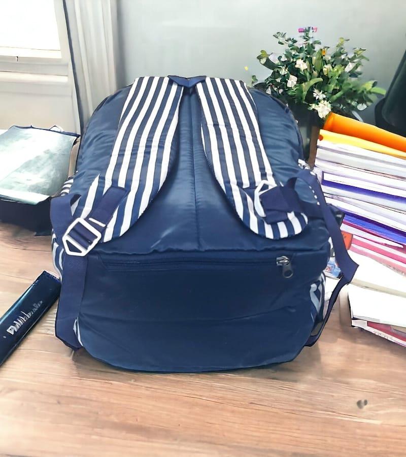 WILDCRAFT Premium Quality Backpack 30L with 3 compartments – School Bags for Students/Adults (Blue) view 4