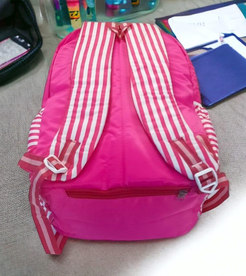 WILDCRAFT Premium Quality Backpack 30L with 3 compartments – School Bags for Students/Adults (Pink) view 4