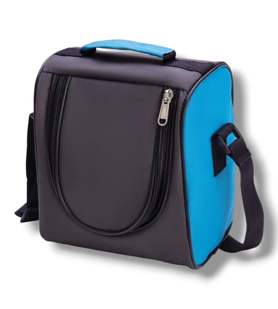 4-in-1 Lunch Box Set: Steel Containers, Casserole, Bottle & Bag for Office/School view 3
