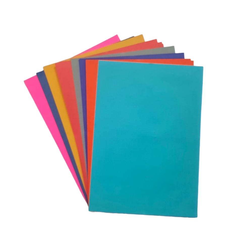 Multicolor Multiuse A3 Paper Sheet Used in Art & Craft | Double-Sided Multicolor Creative Craft - 20 Sheets view 3