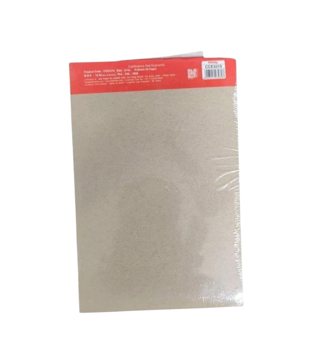 Oddy Conference Pad A5 Size Single-Side Ruled – 20 Pages (10 Sheets) |102 GSM | Ideal for Meetings & Office Notes – Set of 5 view 3