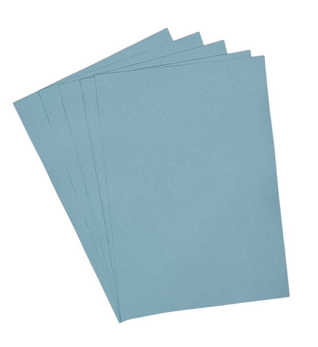 Art Villa A4 Colour Sheets – Aqua Blue, Pack of 20 | 75-95 GSM Smooth Multiuse Paper for Art, Craft & School Projects view 3