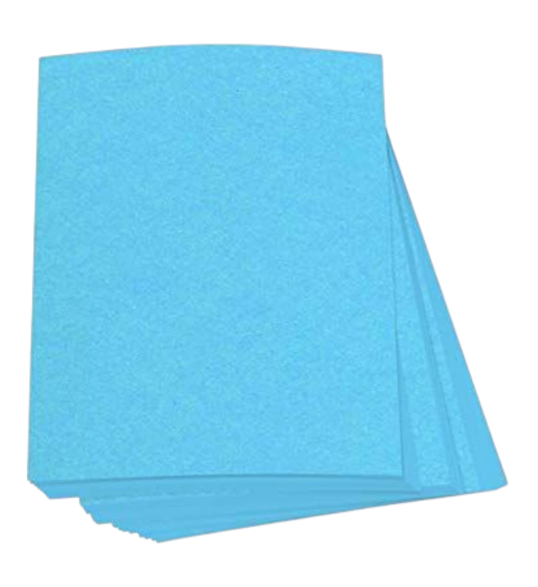 Art Villa A4 Colour Sheets –Sky Blue, Pack of 20 | 75-95 GSM Smooth Multiuse Paper for Art, Craft & School Projects view 3