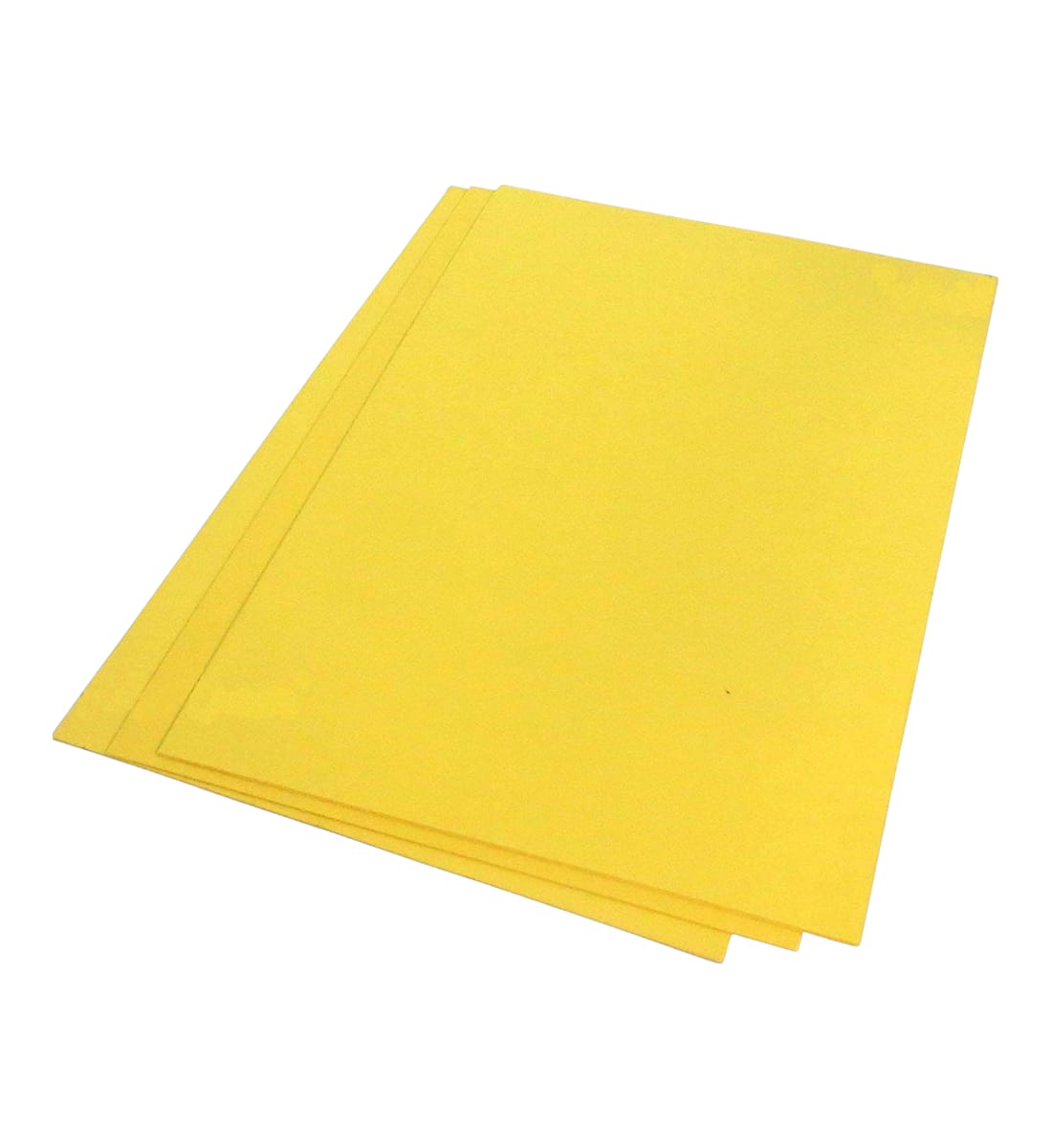 Art Villa A4 Colour Sheets – Yellow, Pack of 20 | 75-95 GSM Smooth Multiuse Paper for Art, Craft & School Projects view 3