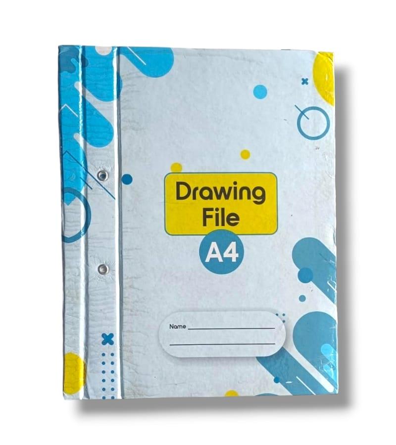 Magnom A4 Size Drawing File with Thread Cardboard File Practical File/Botany File, Thread File (Specially for School Students) view 3