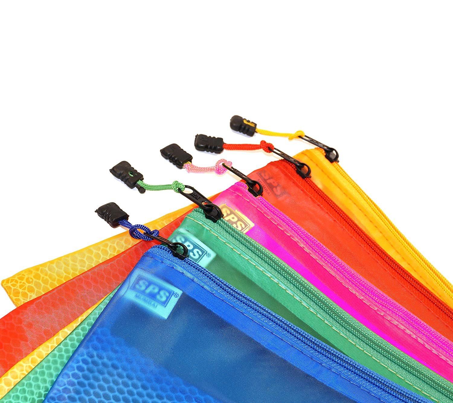 Zippered Pencil Pen Stationary Case, Document Holder Bag, Cheque Book Holder Bag (Set of 5 piece) view 4