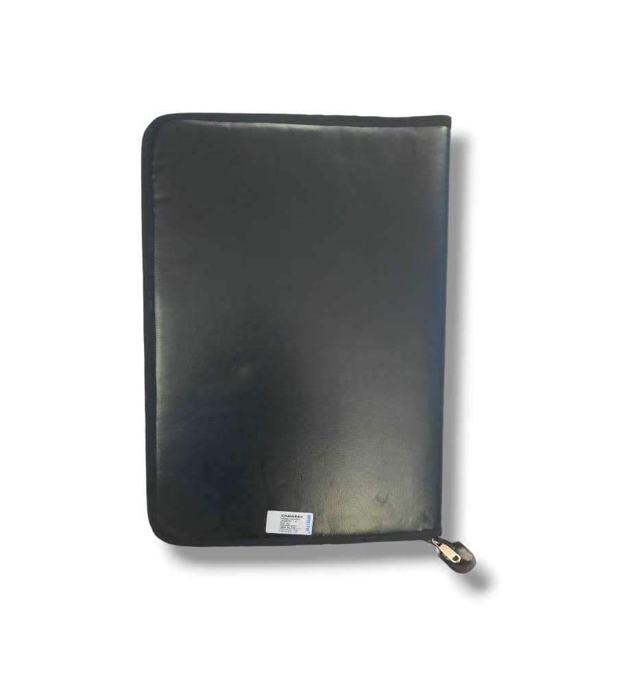 Leather Multipurpose A3 Executive Bag 20 File Sleeve to Store Professional Files and Folders, Certificate, Legal Size Documents Holder for Home, Office, School (44 x 30cm) – Black view 4
