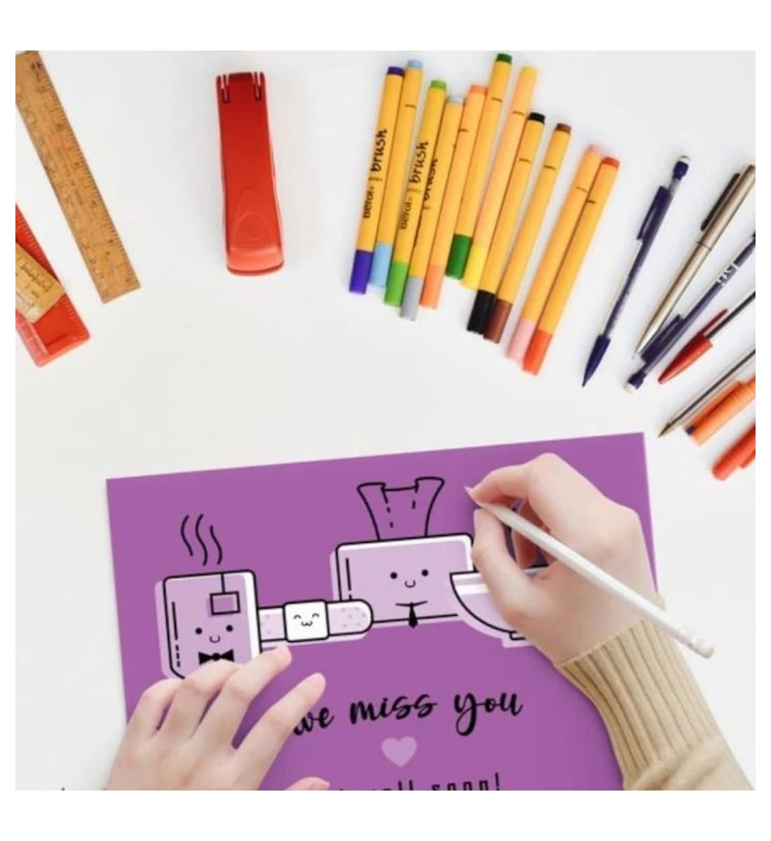 Art Villa A4 Colour Sheets – Purple, Pack of 20 | 75-95 GSM Smooth Multiuse Paper for Art, Craft & School Projects view 4