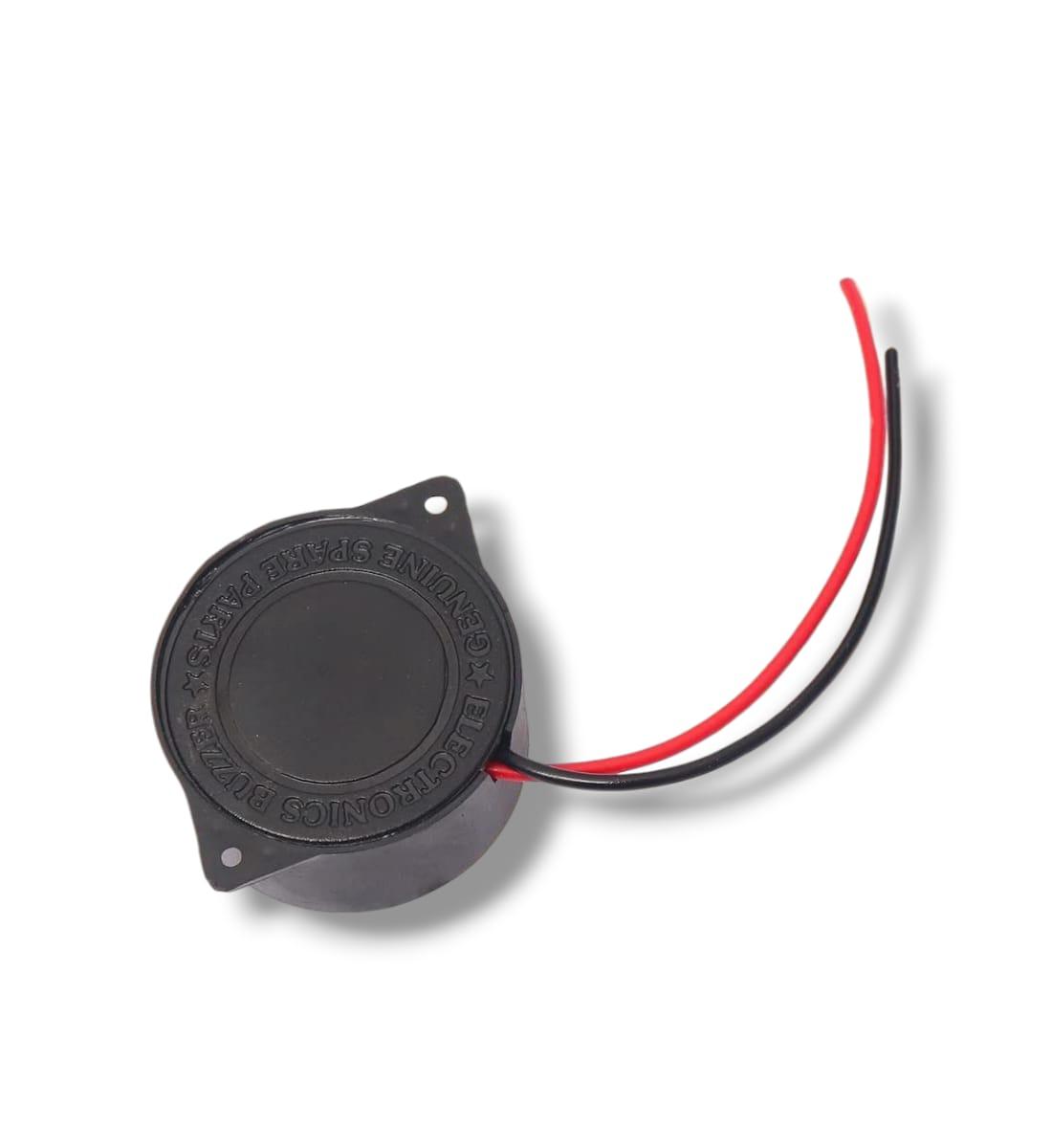DC Big Buzzer with Small Enclosed Piezo Electronic Buzzer Alarm 95dB with Wires, Battery Connector & Switch | Pack of 2 | Science Project & Hobby Kit view 4