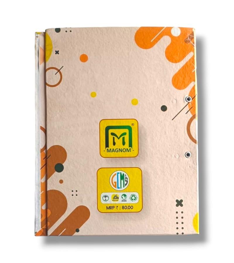 Magnom A4 Size Drawing File with Thread Cardboard File Practical File/Botany File, Thread File (Specially for School Students) view 4