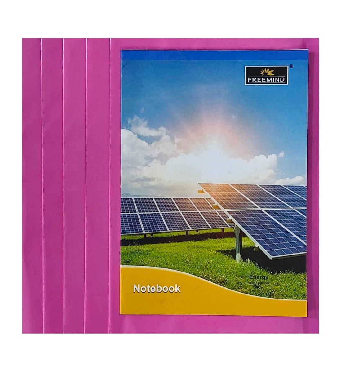 Laminated Light Pink Book Cover | School Book Cover – Waterproof & Durable Ready-to-Use Notebook Covers (20 Pcs, 35x48 cm) view 5