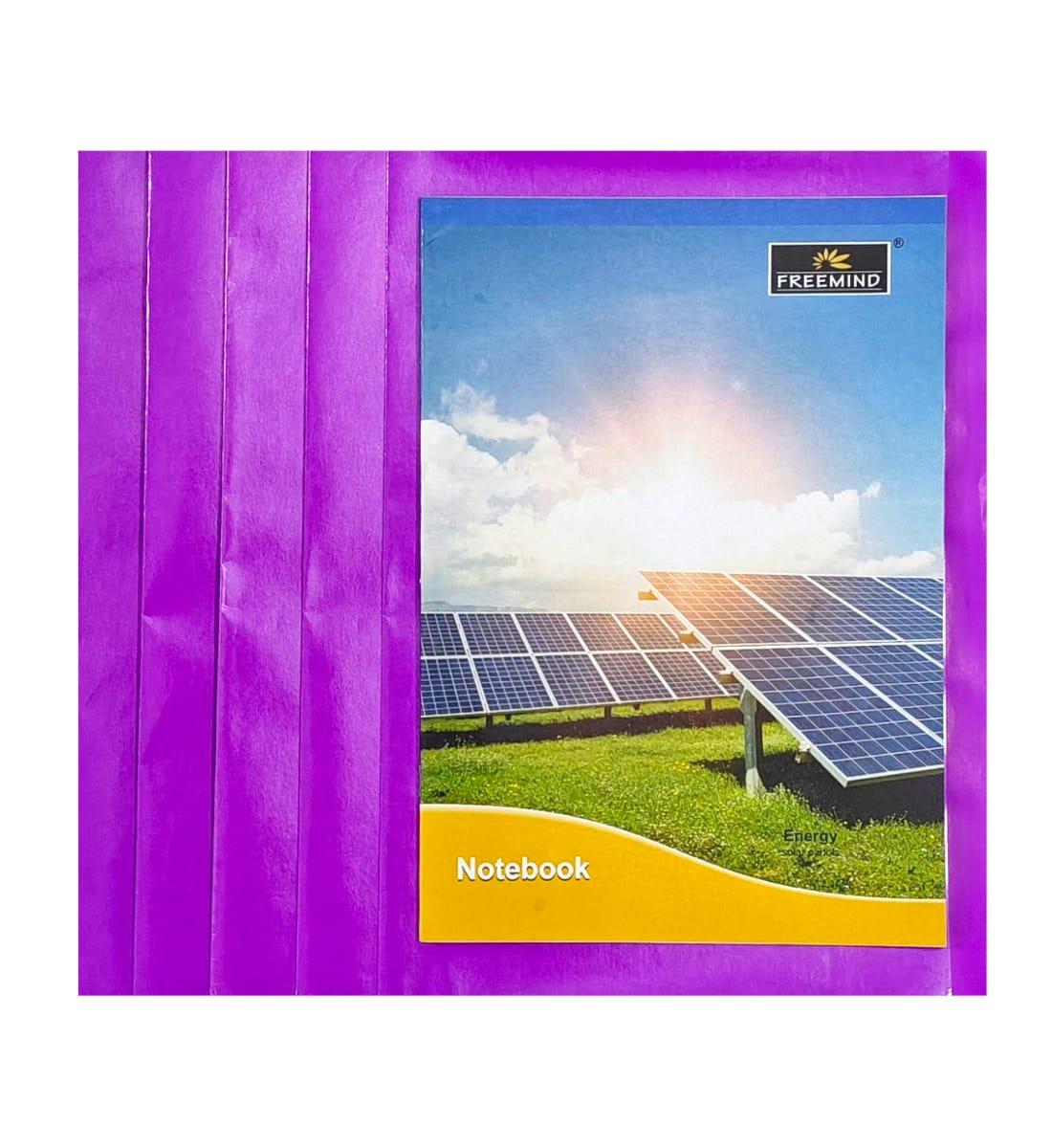 Laminated Purple Book Cover | School Book Cover – Waterproof & Durable Ready-to-Use Notebook Covers (20 Pcs, 35x48 cm) view 5