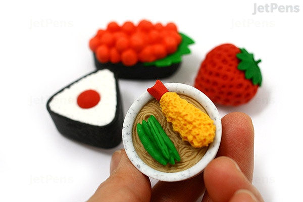 Single Box Eraser Pack Food Theme designs cute erasers kids box erasers for Girls Boys/School Supply Fancy Stationery Sets view 2