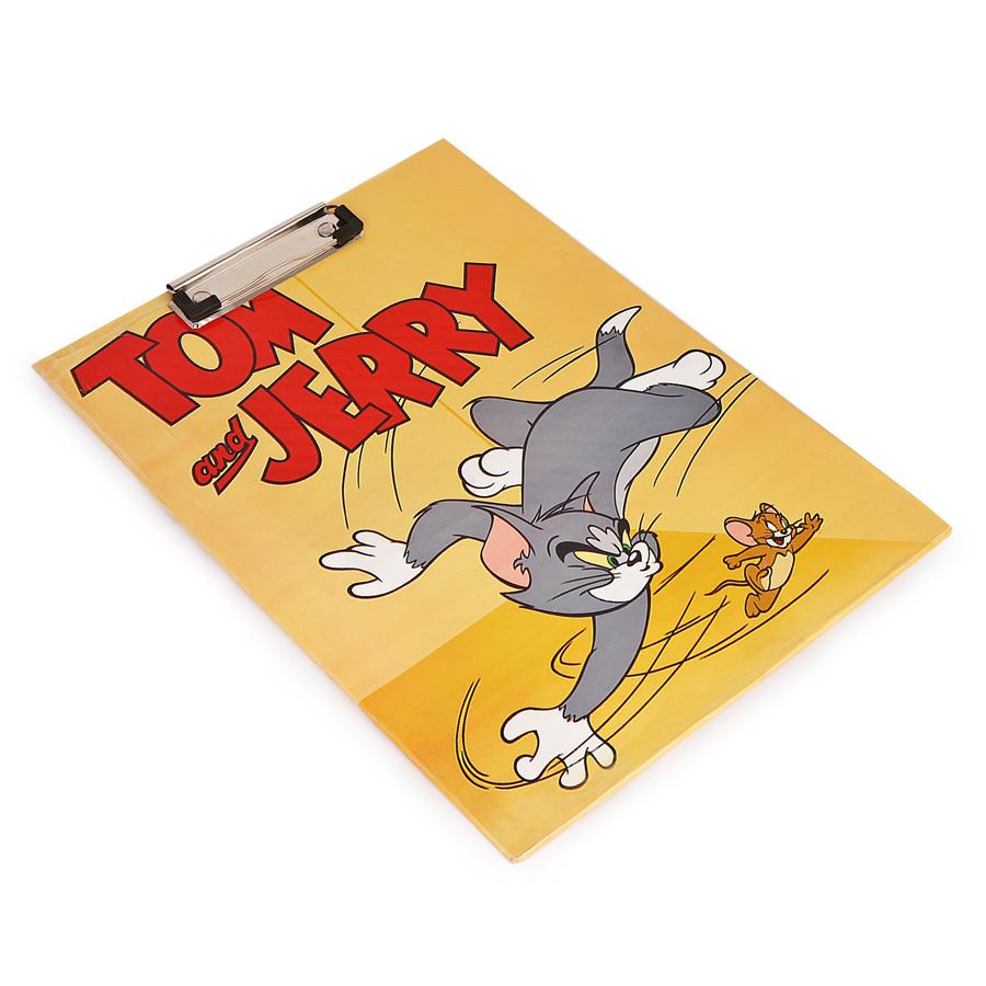 Whimsical Cartoon Clip Board, Exam Pad, Writing Pad- Tom & Jerry Edition(Set of 1) view 3