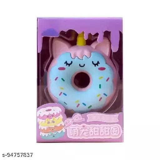 Big Sized Cute Donut Erasers | for Kids - Boys & Girls | Birthday Gift |Return Gift| Multicolor |Assorted Design (Pack of 1) view 4