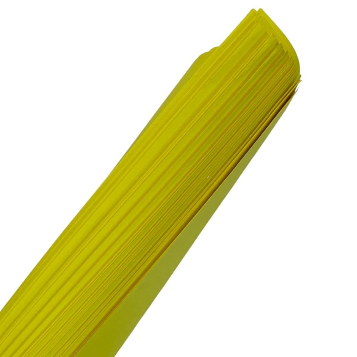 Yellow Chart Paper | Set of 10 | A1 Size | Pastel Sheet | Poster Sheets | 220 GSM Paper | Unruled Paper | Plain Paper | Art and Craft Material