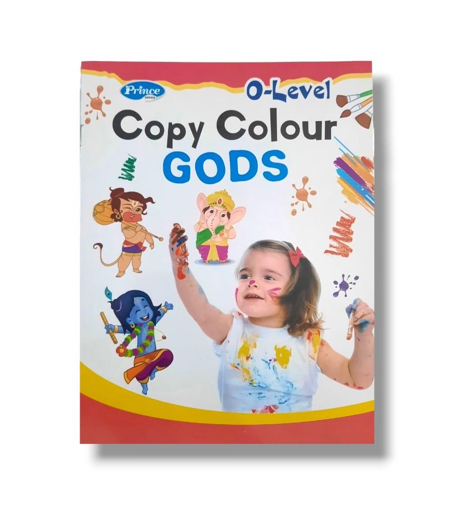 0-Level Copy Colour Gods Book for Kids