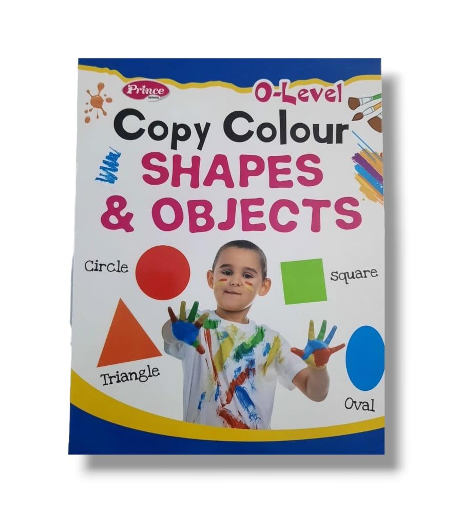 0-Level Copy Colour Shapes & Objects Book for Kids
