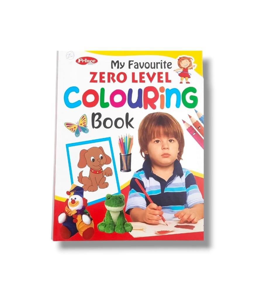 0-Level Favourite Jumbo Colouring Book for Kids