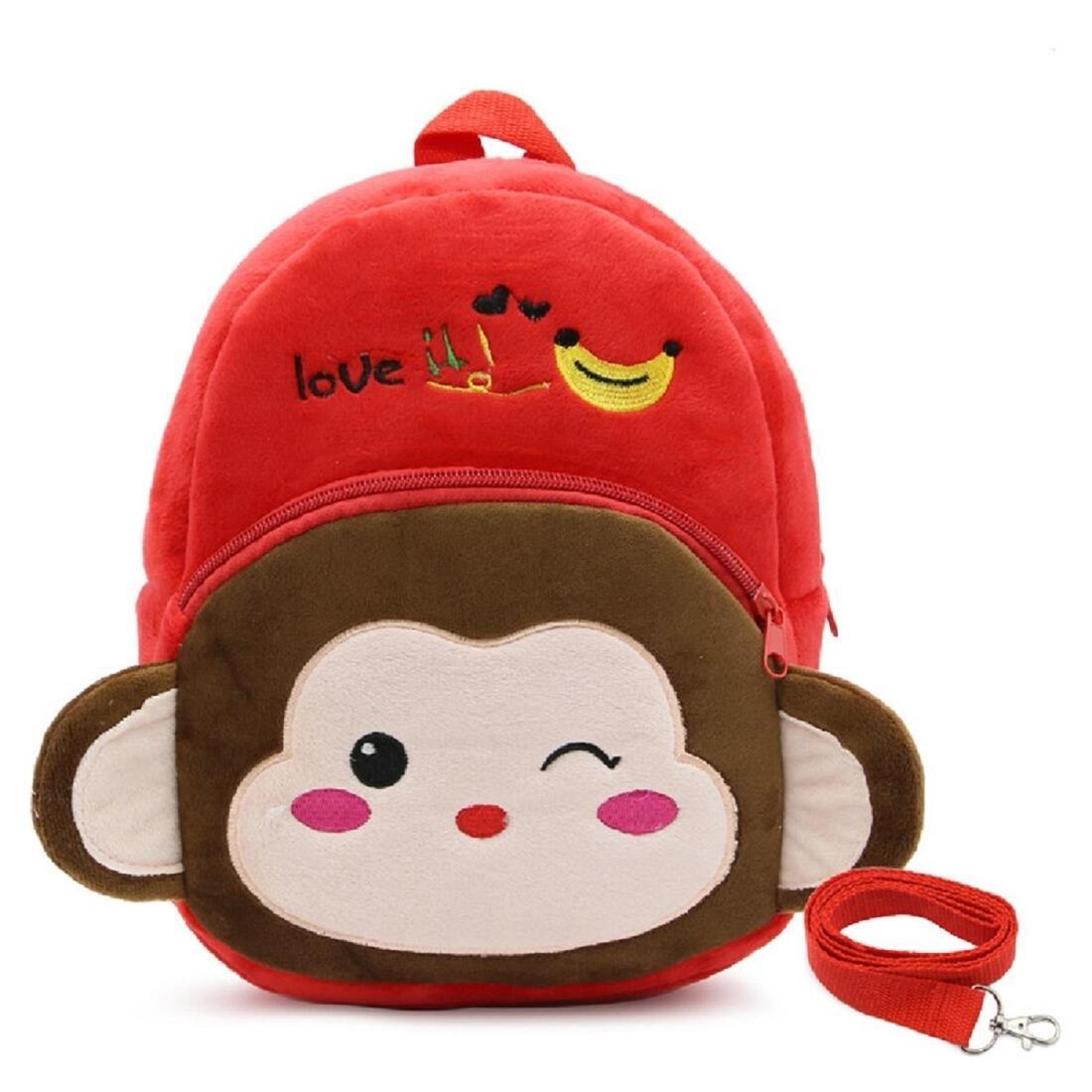 3D Monkey Backpack for Kids - Set of 1