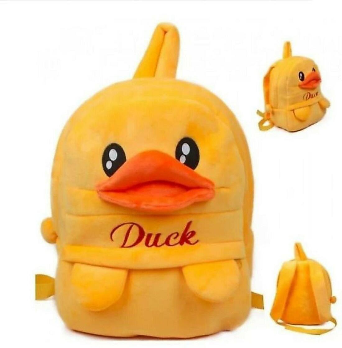 3D Yellow Duck Backpack for Kids - Set of 1