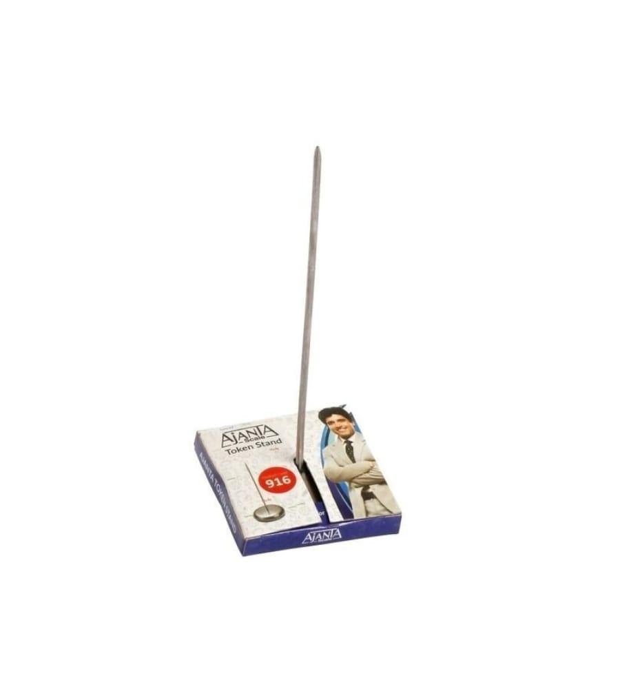 Ajanta Token Stand 916 – Paper Holding Desk Rod for Office, 1 Piece