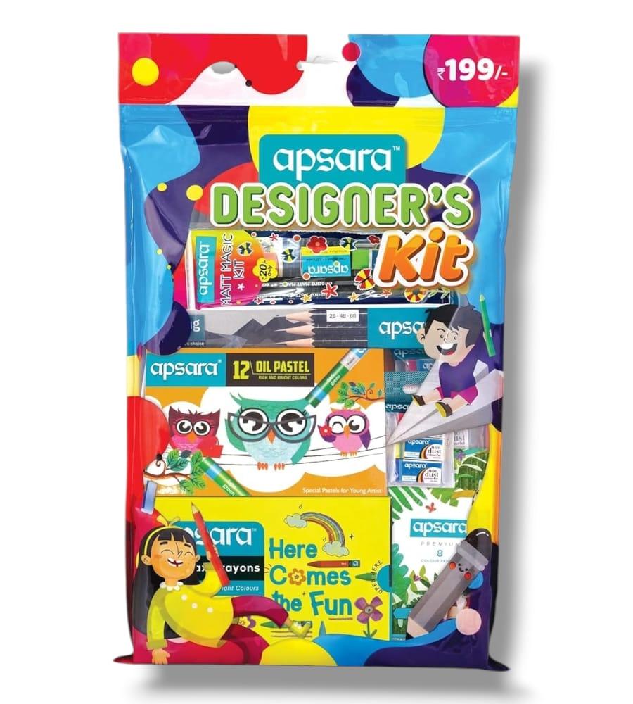 Apsara Designer’s Kit - 9-in-1 Creative Gift Pack for Kids