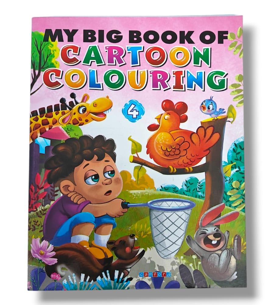 Big Cartoon Colouring Book – 4 - Buy Online at Your NoteBook