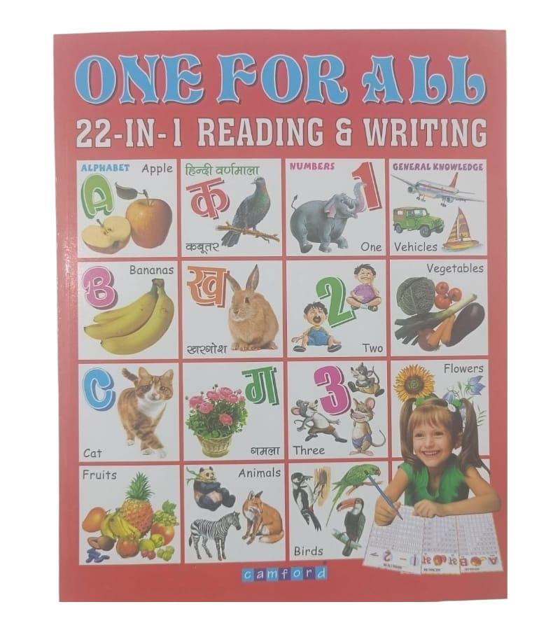 CAMFORD One for All 22-In-1 Reading & Writing Book
