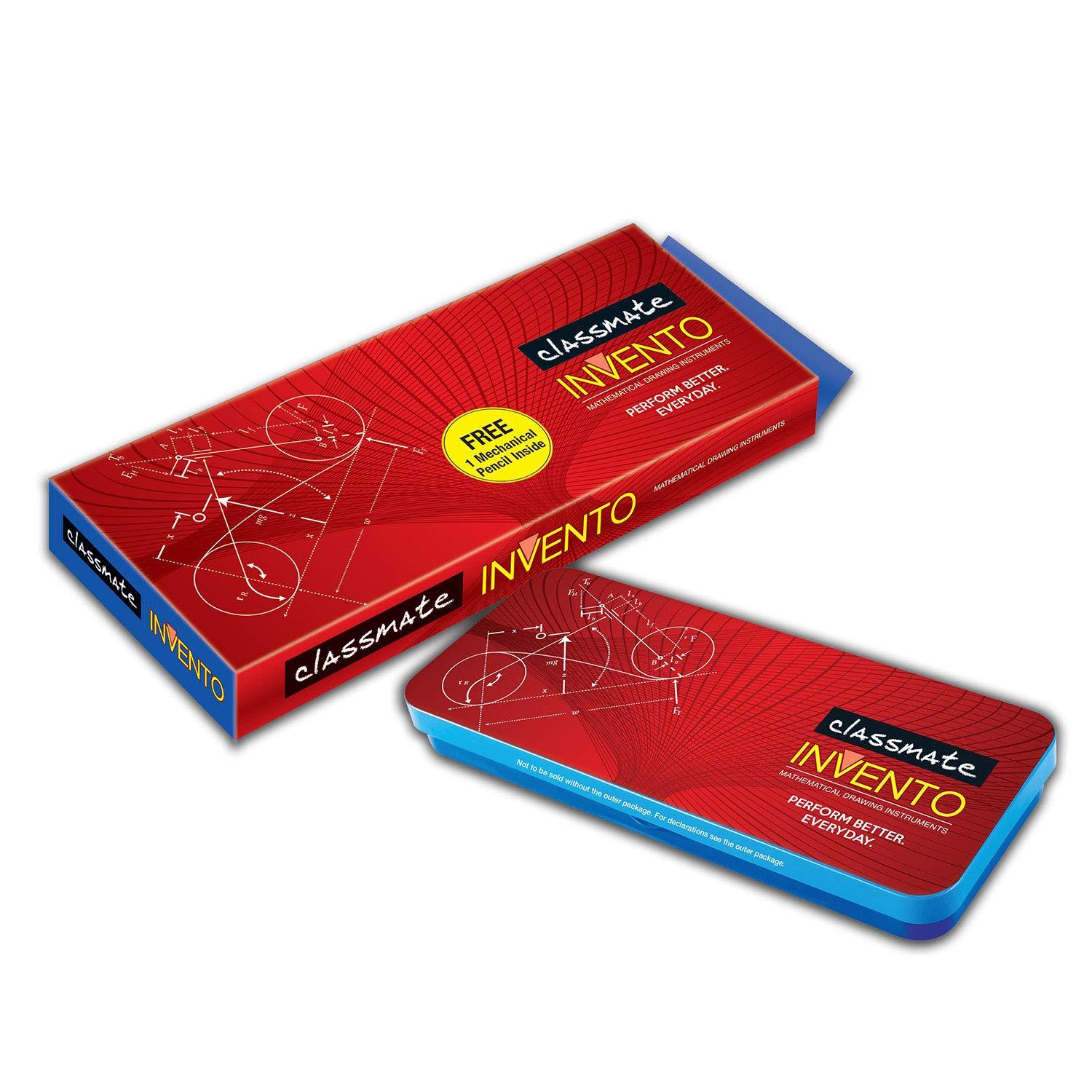 Classmate Invento Geometry Box| Rust Resistant Instruments