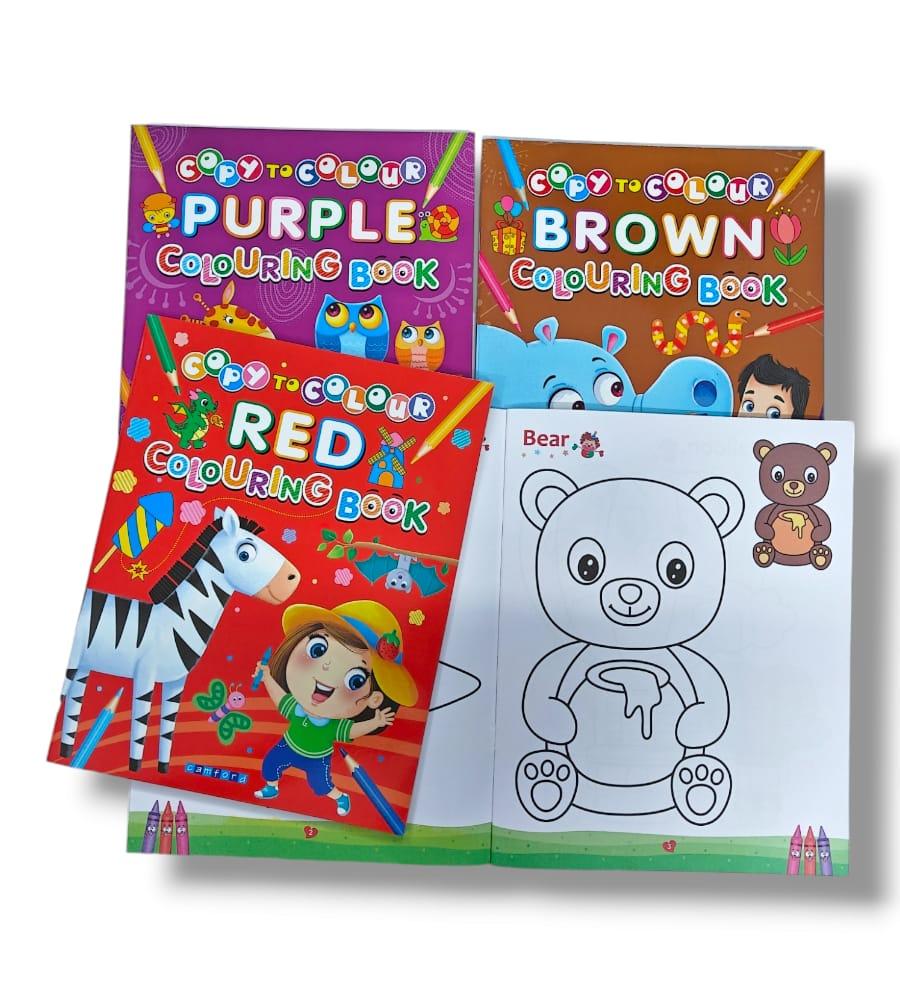 Copy To Colours Colouring Book – Mix Design