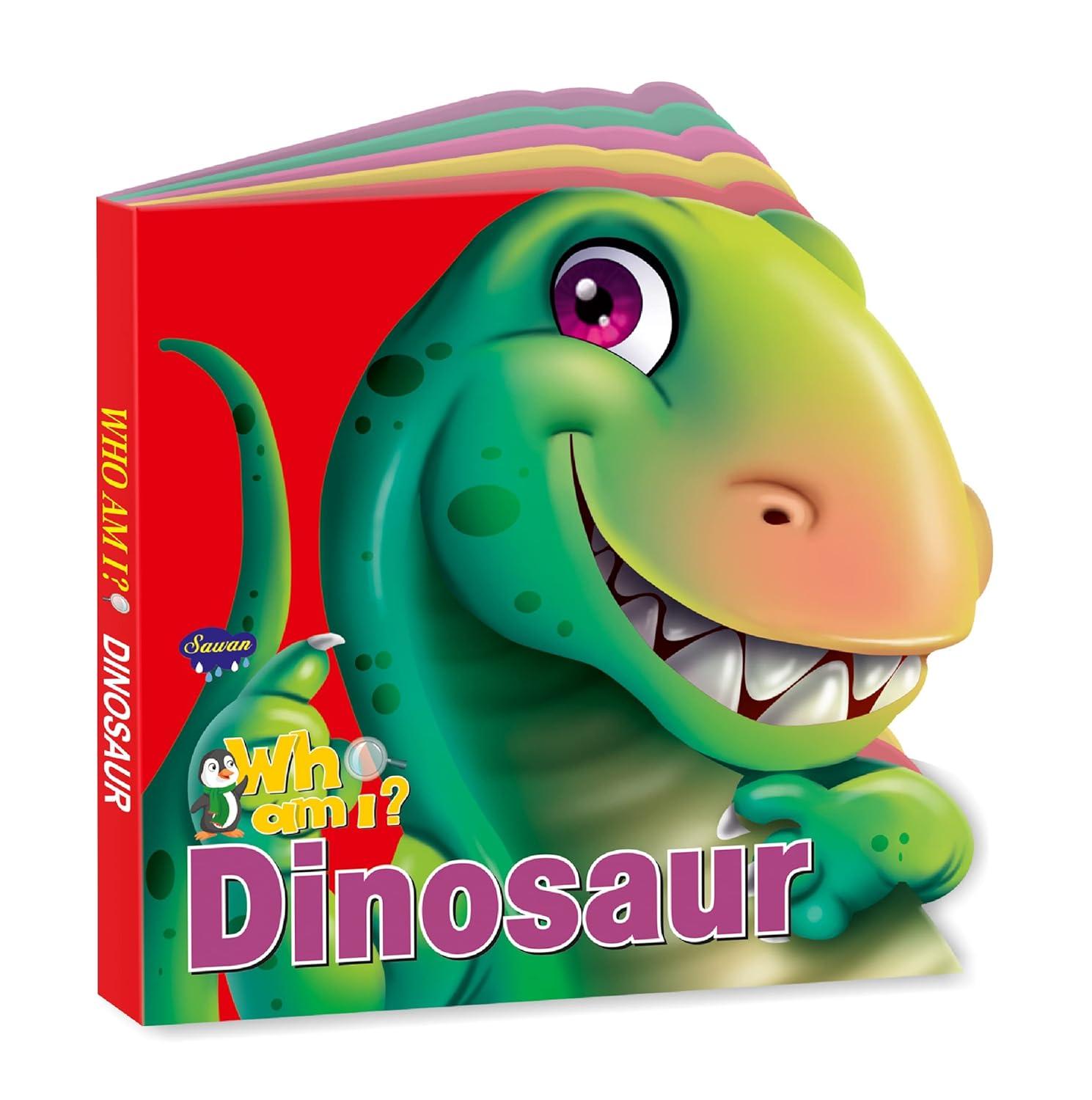 Dinosaur Die-Cut Hardcover Storybook for Kids - Fun and Engaging Learning