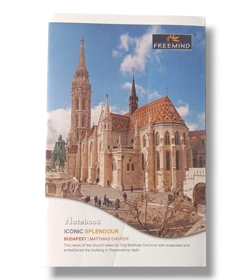 Freemind College Notebook - Single Line 120 Pages, 27 x 17cm