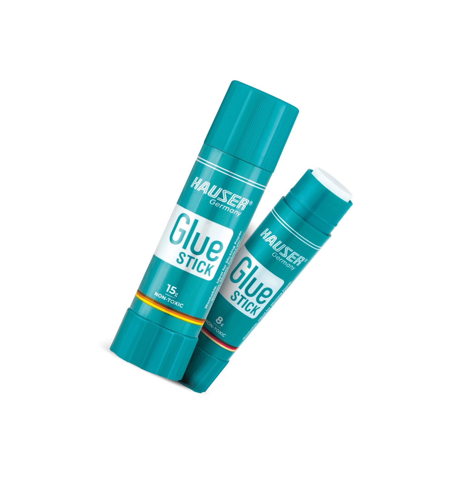 Hauser Non-Toxic Glue Stick - 15g, Set of 2