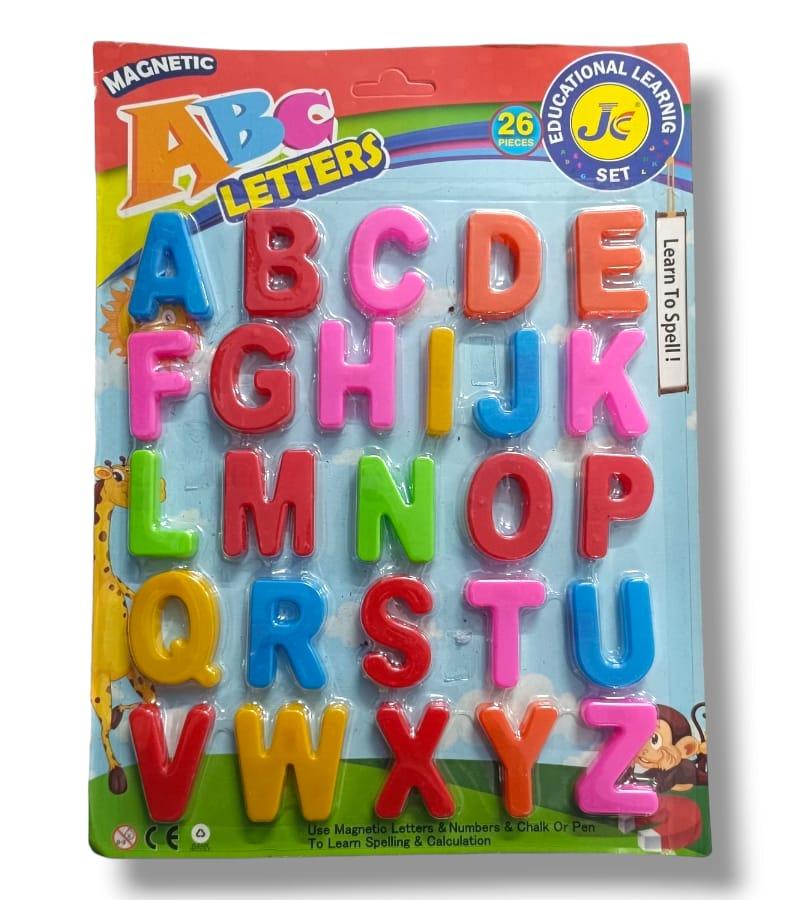 JC Magnetic Alphabets Capital Letters Educational Learning set for Kids - Pack of 1