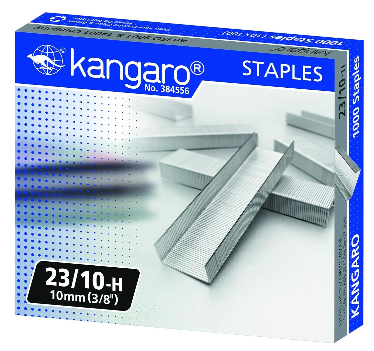 Kangaro Stapler Pins 23/10-H Single Box