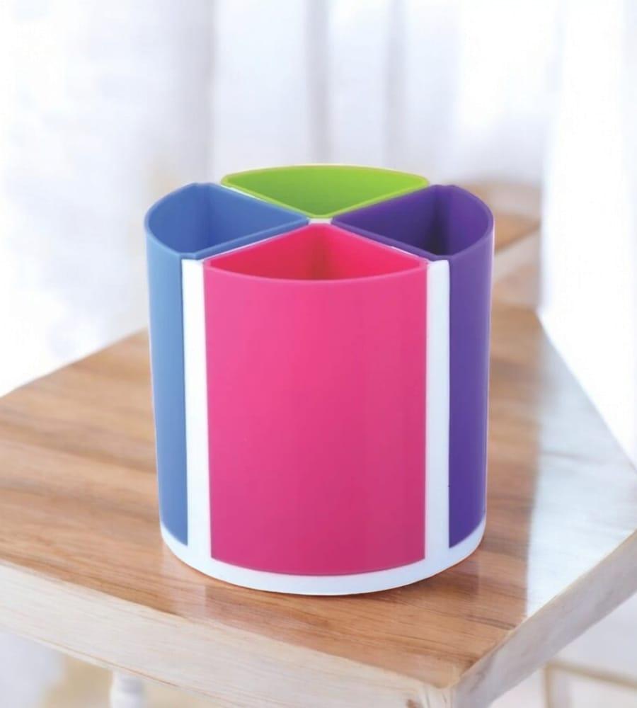 Khyati Revolving Rainbow Pen Stand - S603