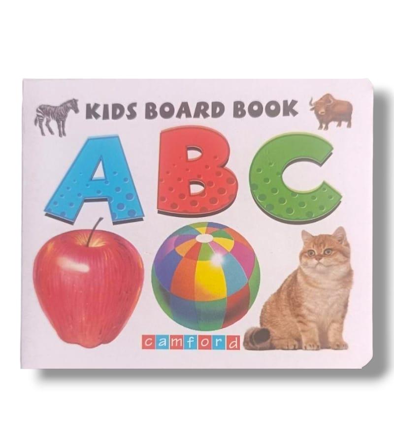 Kids Alphabet Board Book - Fun and Educational Picture Book for Early Learning