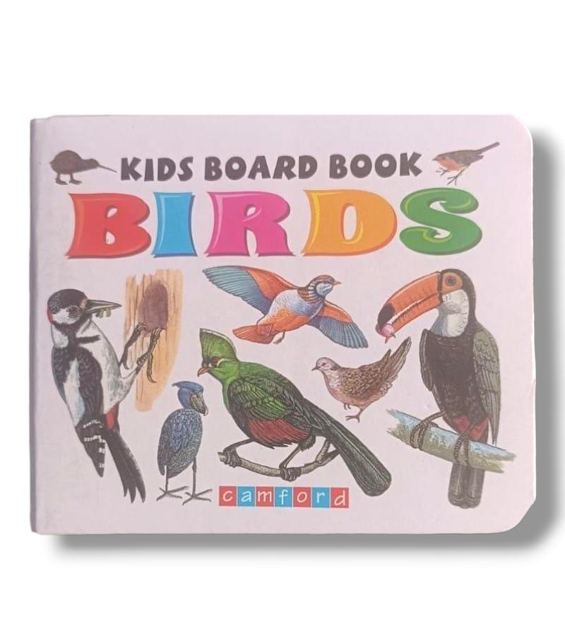 Kids Birds Board Book - Fun and Educational Picture Book for Early Learning