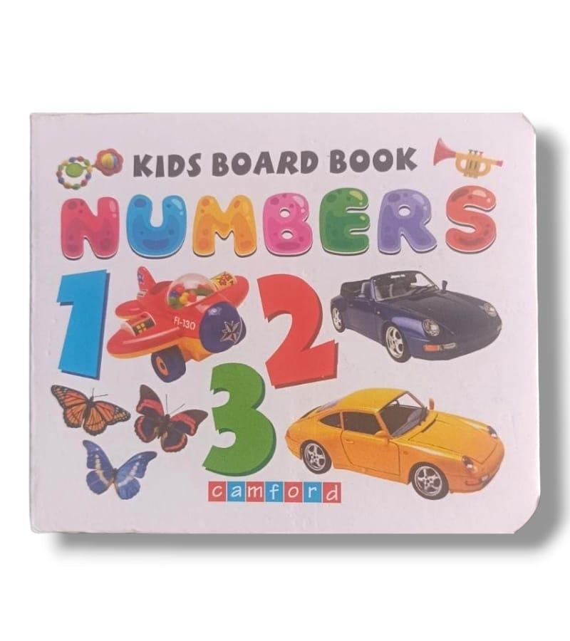 Kids Numbers Board Book - Fun and Educational Picture Book for Early Learning